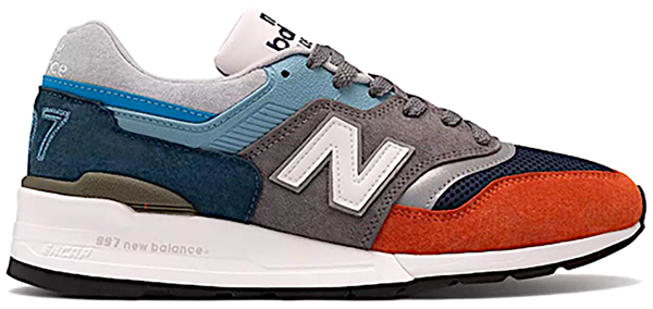 new balance 997 chambray blue