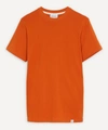 Norse Projects Niels Classic Short Sleeve T-shirt In Golden Orange