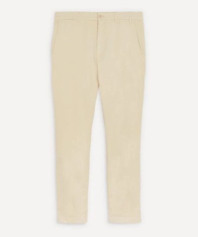 Norse Projects Aros Slim Stretch Trousers In Oatmeal