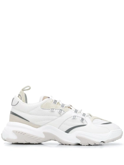Valentino Garavani Chunky Lace-up Sneakers In White