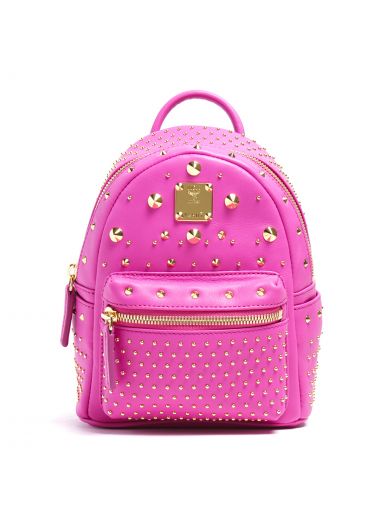 Mcm Stark Special X-mini Backpack In Electric Pink | ModeSens