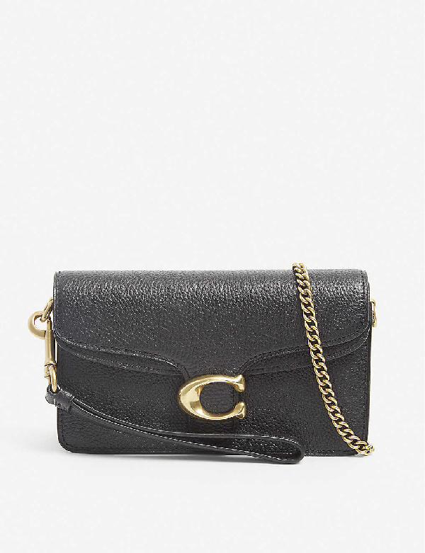 Coach Tabby Pebbled Leather Cross-body Bag In Black | ModeSens
