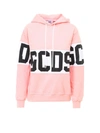Gcds Cotton Sweatshirt In Light Pink