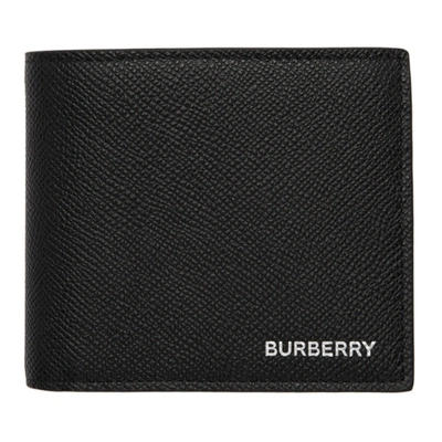 Burberry Black International Coin Bifold Wallet In Black A1189