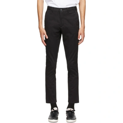Norse Projects Black Slim Aros Trousers