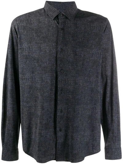 Canali Loose-fit Shirt In Black