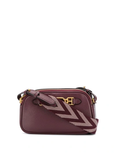 Bally Leather Crossbody Bag In Red