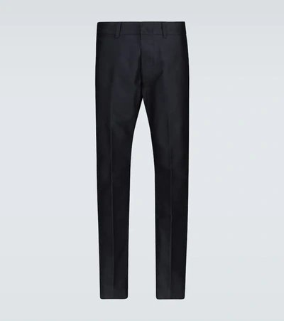 Tom Ford Men's Garment-washed Chino Sport Pants In Blue