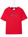 Hugo Boss Kids' Boss Red Boss Logo T-shirt