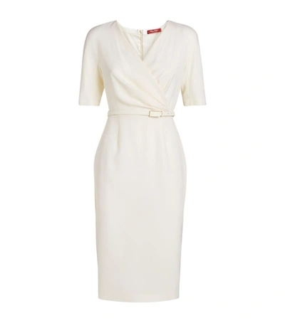 Max Mara Camelia Belted Wrap Dress