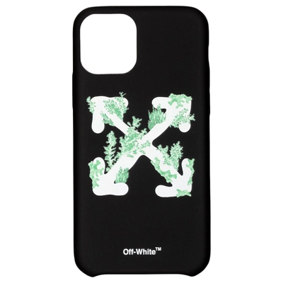 Pre-owned Off-white  Corals Print Iphone 11 Pro Max Case Black/white