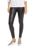 Lyssé Matilda Foil Leggings In Black