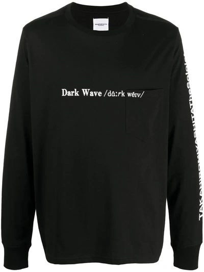 Takahiromiyashita The Soloist Dark Wave Graphic Print Sweatshirt In Black