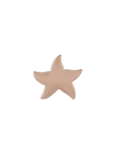 Dodo 9kt Rose Gold Mini Star Single Stud Earring