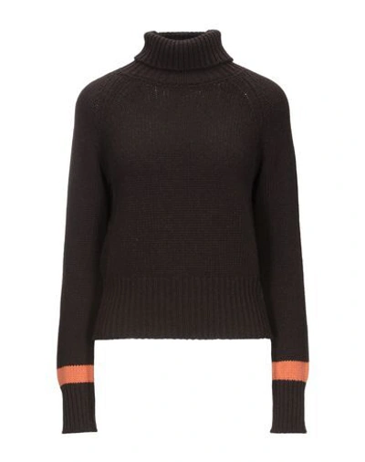 Aragona Turtlenecks In Dark Brown