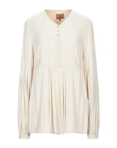 Alessia Santi Blouse In Beige