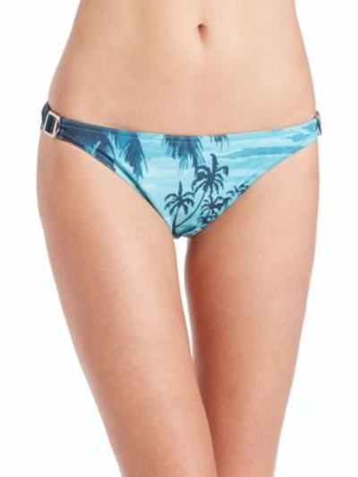 Orlebar Brown Trinity South Pacific Illustrations Classic Bikini Bottom In Multicolor