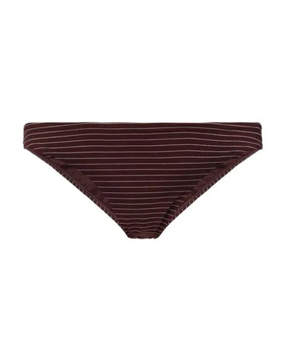 Zimmermann Swim Briefs In Maroon