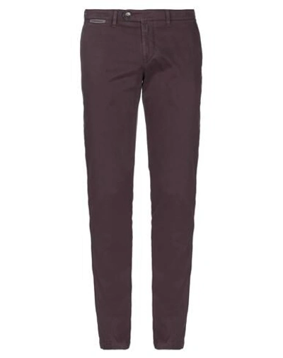 Eleventy Pants In Maroon