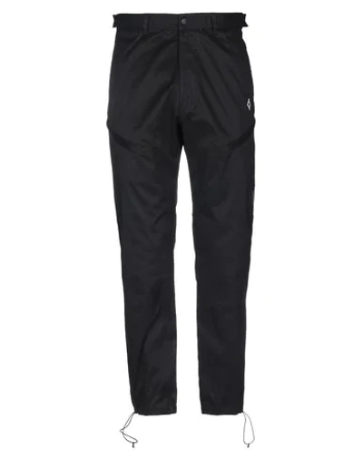 Marcelo Burlon County Of Milan Casual Pants In Black