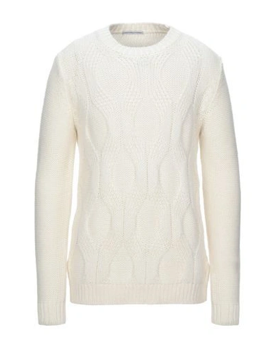 Grey Daniele Alessandrini Sweater In White