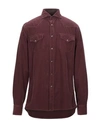 Brunello Cucinelli Shirts In Red