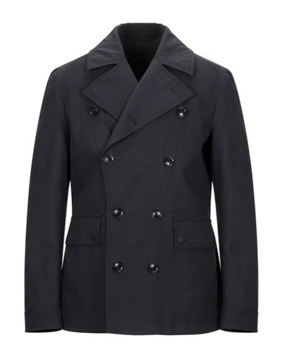 Trussardi Coats In Black