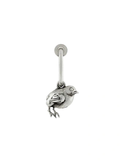 Gucci Chick Single Earring In Silver
