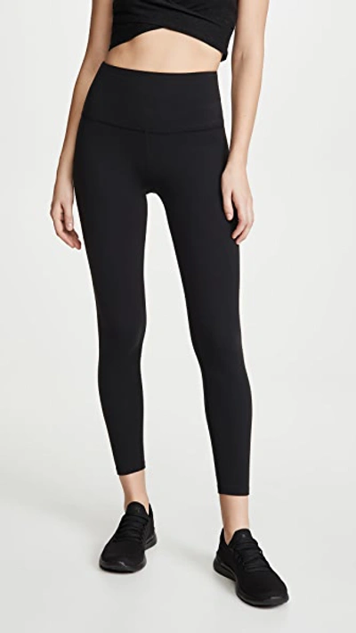 Beyond Yoga Plus Size Caught In The Midi High-waist Leggings In Black