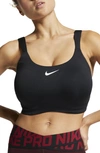 Nike Plus Size Dri-fit Medium-support Sports Bra In Black