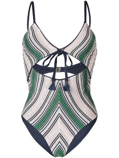 Suboo Elvira Stripe One Piece In Multicolour