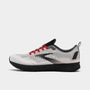 Brooks Men's Revel 4 Running Sneakers From Finish Line In White/black/red