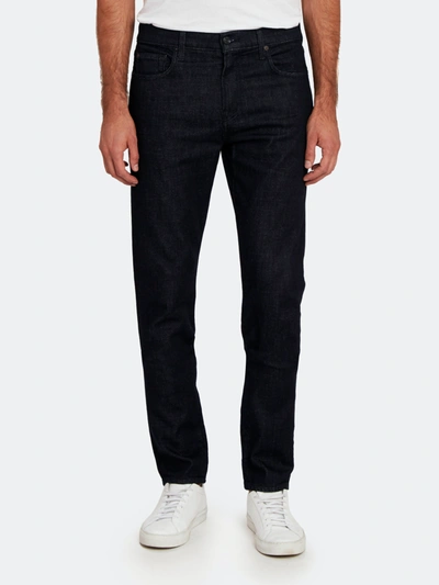 7 For All Mankind Adrien Slim Taper Jeans In Black