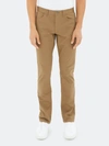 Theory Haydin 5 Pocket Slim Straight Pant In Orange