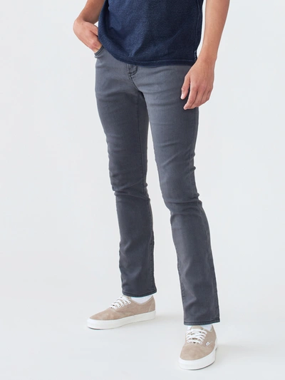 John Varvatos Bowery Slim Straight Jean In Grey