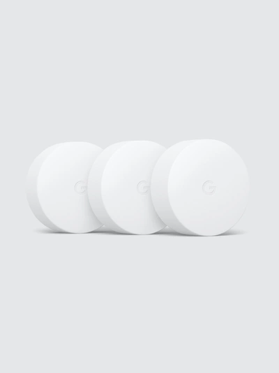 Google Nest Google  Temperature Sensor In White