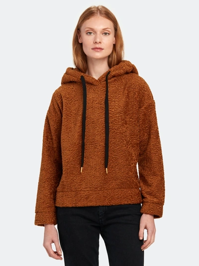 Joa Teddy Fur Hoodie - M - Also In: S In Brown