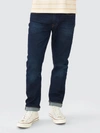 Hudson Blake Slim Straight Jeans In Blue