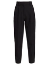 A.l.c Colin Pleated Tapered Pants In Black