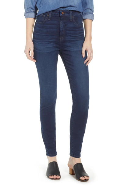 Madewell Curvy High-rise Ankle Skinny Jeans In Hayes