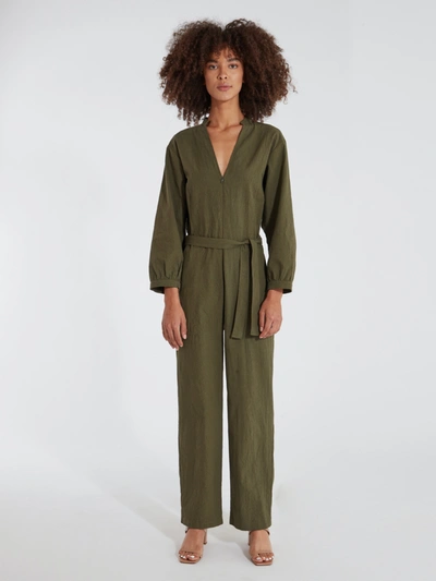 Loup Mona Jumpsuit In Green