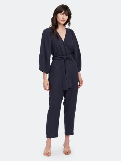 Apiece Apart Meru Wrap Jumpsuit In Blue