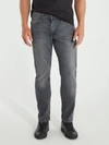 Hudson Blake Slim Straight Jeans In Grey