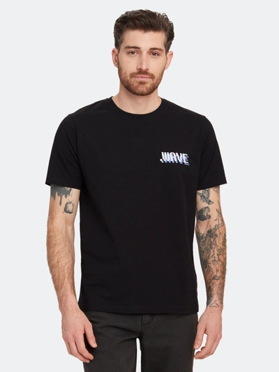 Bricktown Wave Crewneck T-shirt In Black