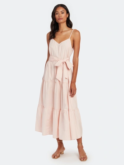 Apiece Apart Marjana Spaghetti Maxi Dress In Pink