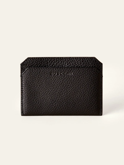 Buscemi Large Front Pocket Wallet In Black