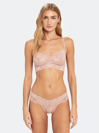 Cosabella Never Say Never Sweetie Soft Lace Bralette - S - Also In: Xl, L, M In Pink