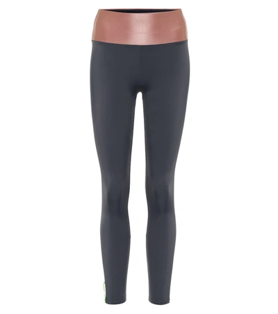 Lanston Sport Pursuit Block Band High Rise Leggings - S - Also In: Xs, L In Grey