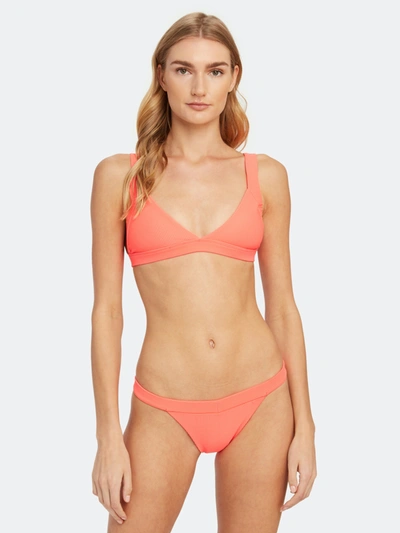 Frankies Bikinis Grace Rib Bottom - M - Also In: L, Xs, S, Xl In Pink