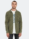 The People Vs Bobby Surplus Beached Shirt - S - Also In: M, L In Green